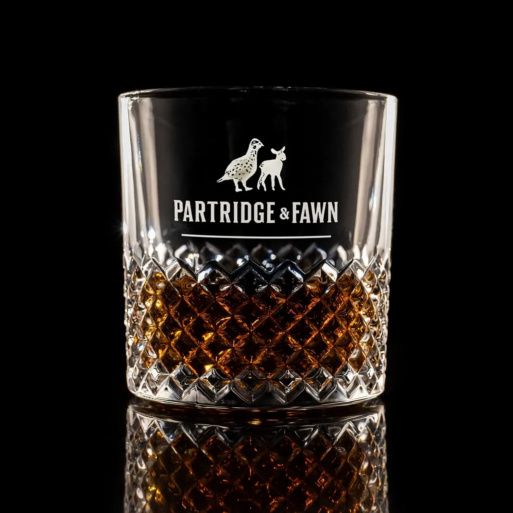 11.5 oz. Carats Rocks Glass — custom engraved