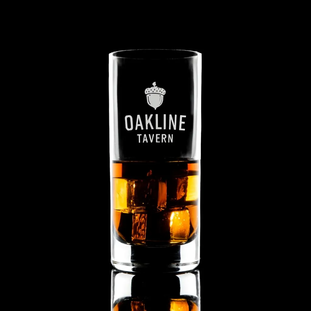 12.75 oz. Stolzle New York Collins Glass — custom engraved