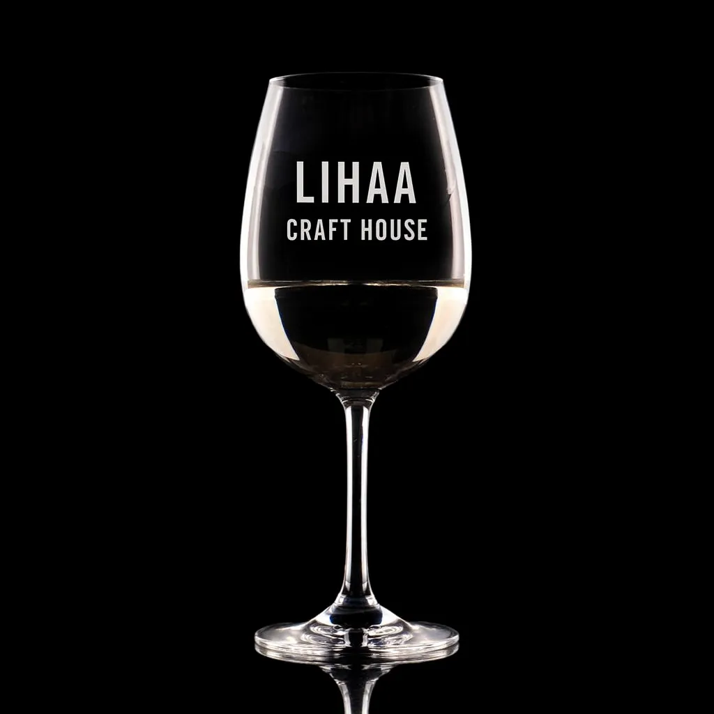 15 oz. Weinland Wine Glass — custom engraved