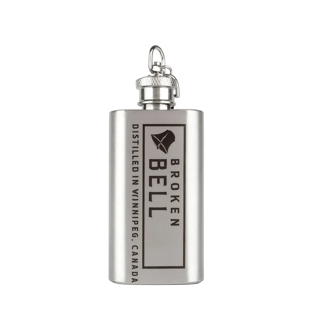 2 oz. Pocket Flask — custom engraved