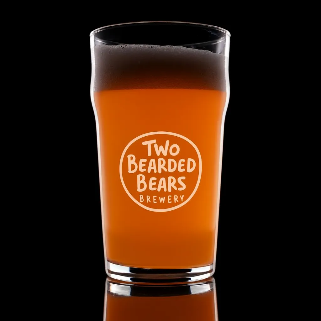 20 oz. English Pub Glass — custom engraved