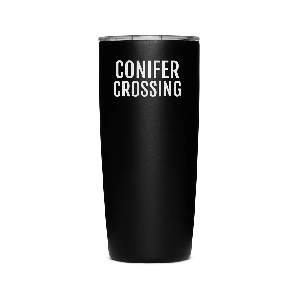 20oz Black MiiR Tumbler — custom engraved