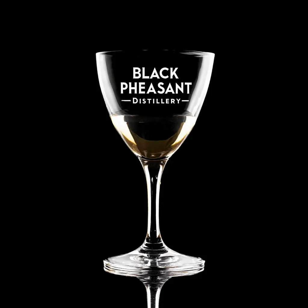 5.75 oz. Stolzle Nick & Nora Glass — custom engraved