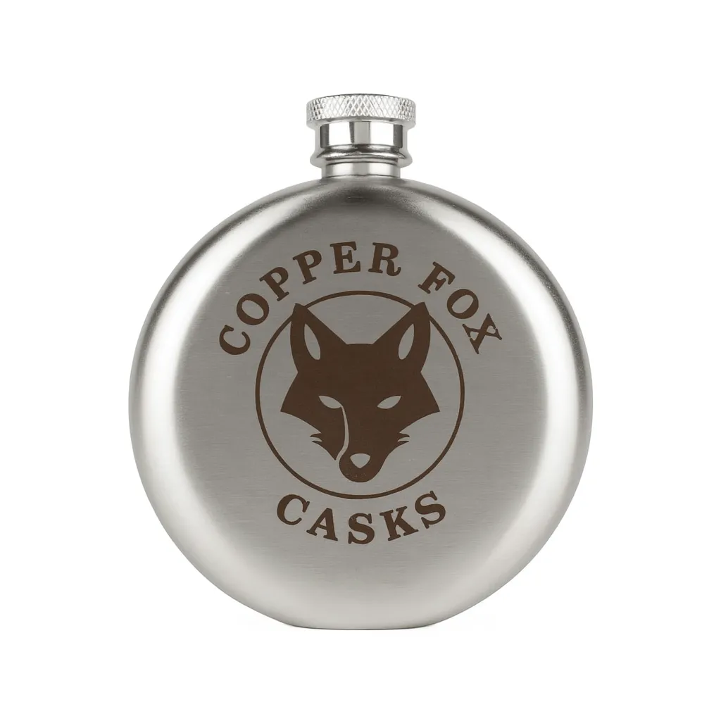 5 oz. Sporran Flask — custom engraved