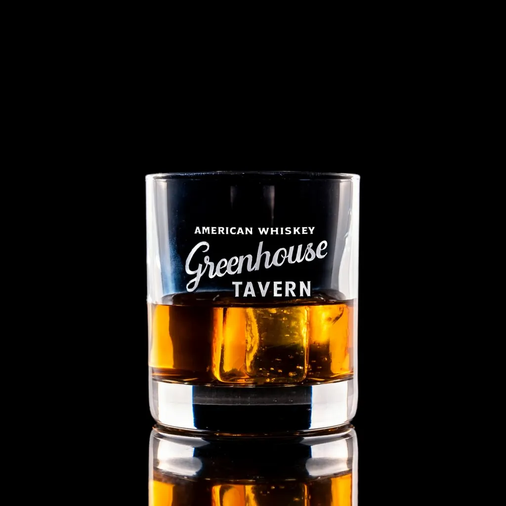 6.5 oz. Stolzle New York Bar Rocks — custom engraved