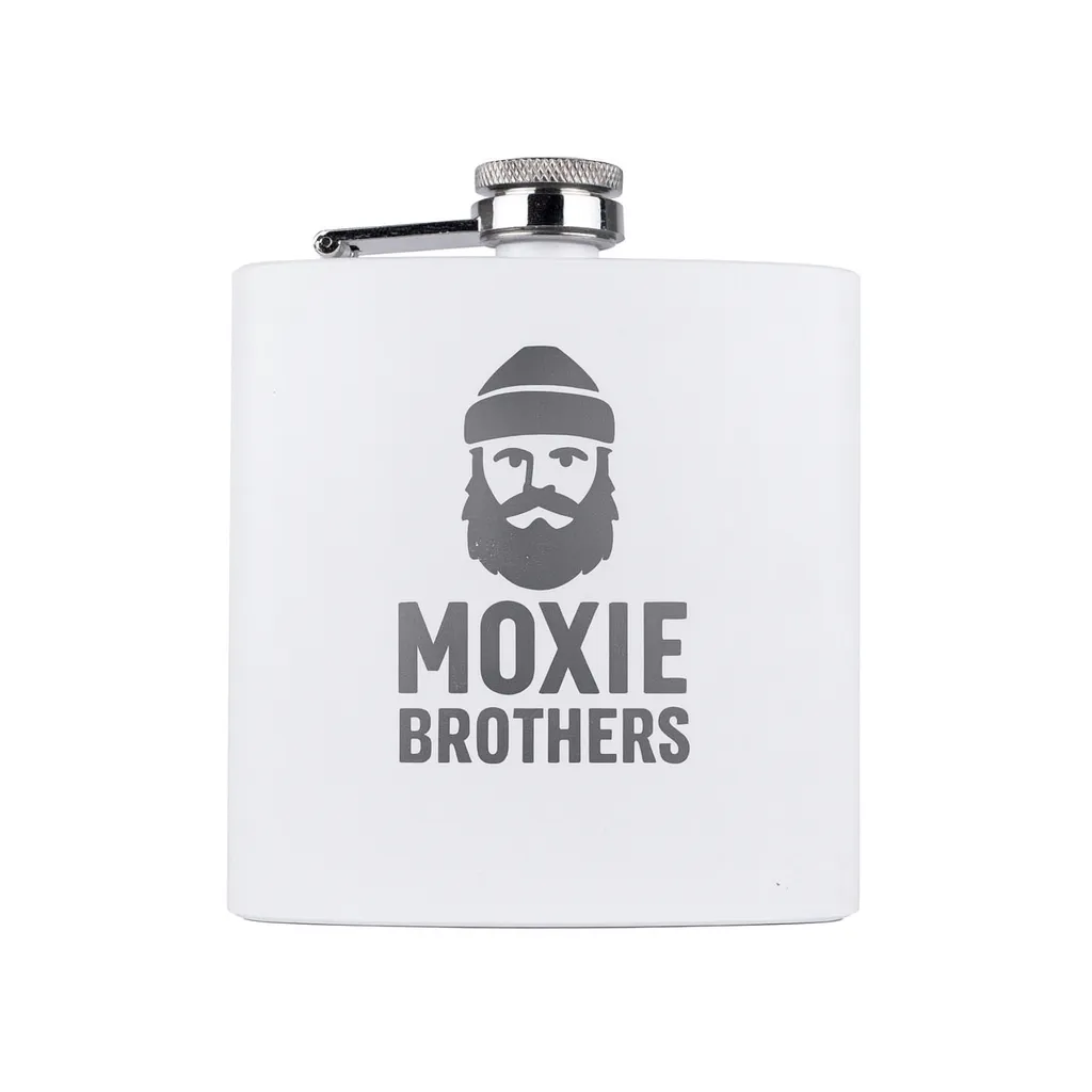 6 oz. Snow White Flask — custom engraved