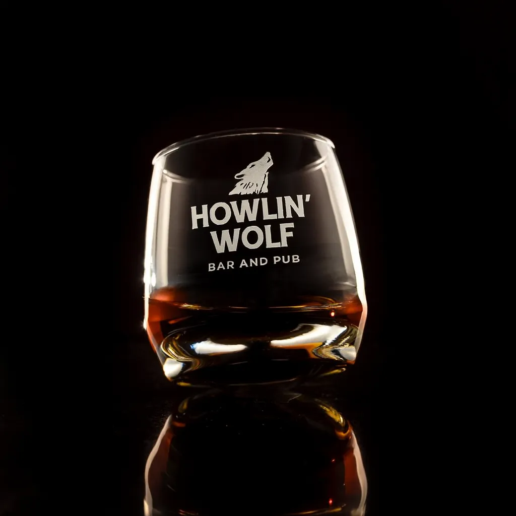 7 oz. Wobble Whisky — custom engraved