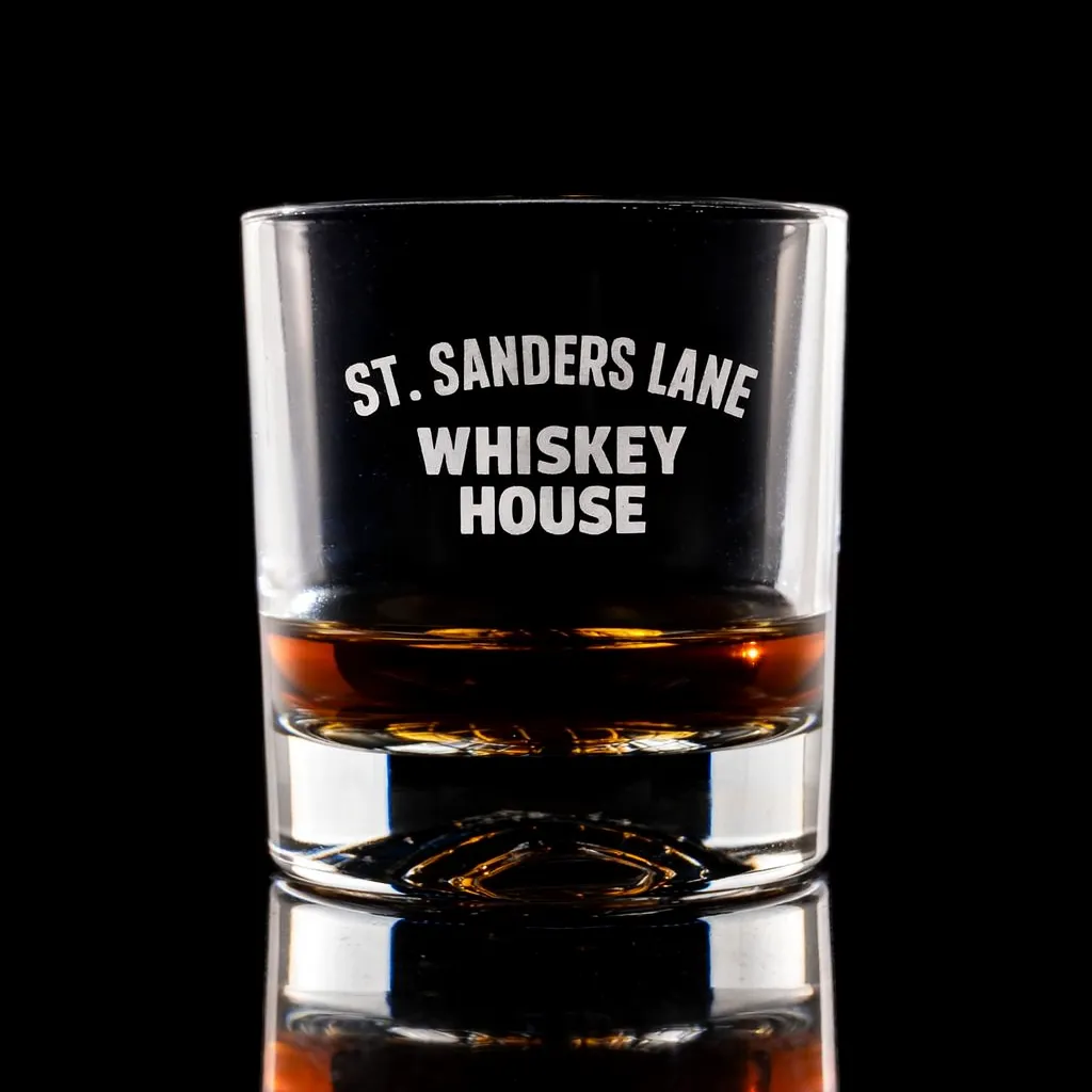 8.5 oz. Whiskey Barrel OTR — custom engraved