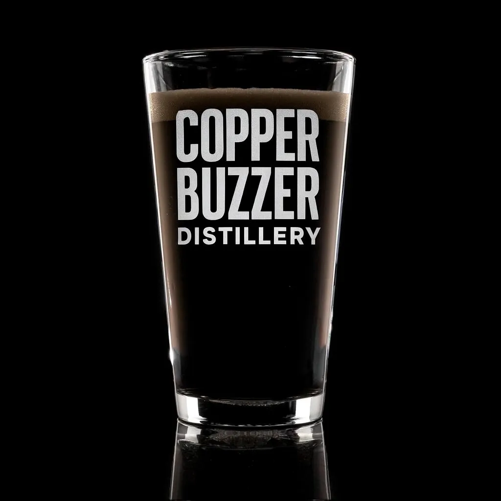 Classic Pint Glass — custom engraved