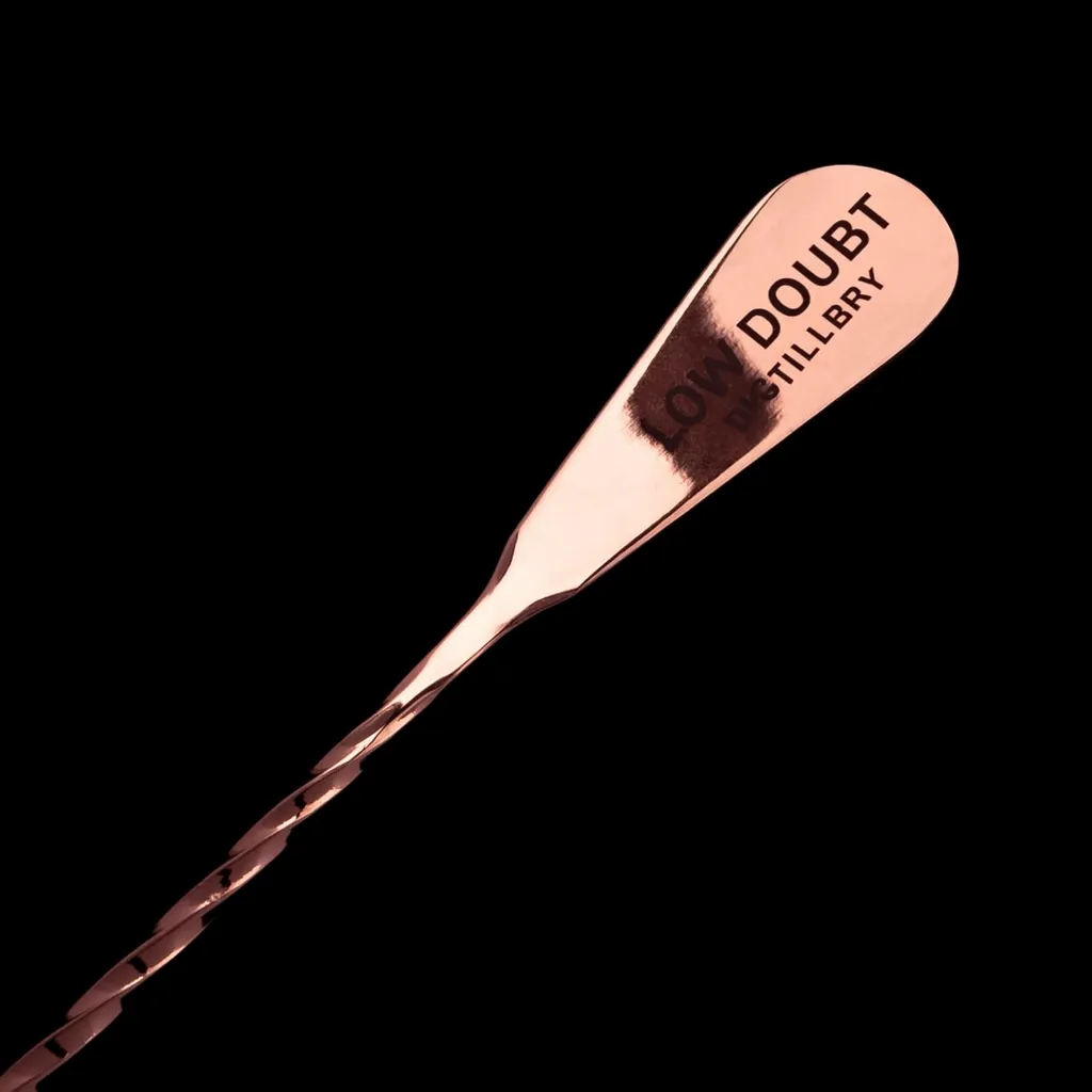 Copper Bar Spoon — custom engraved