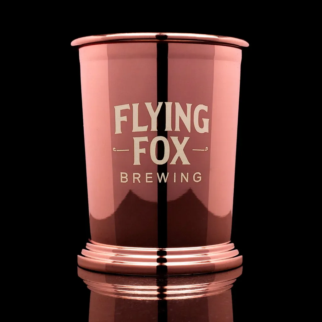 Copper Mint Julep Cup — custom engraved