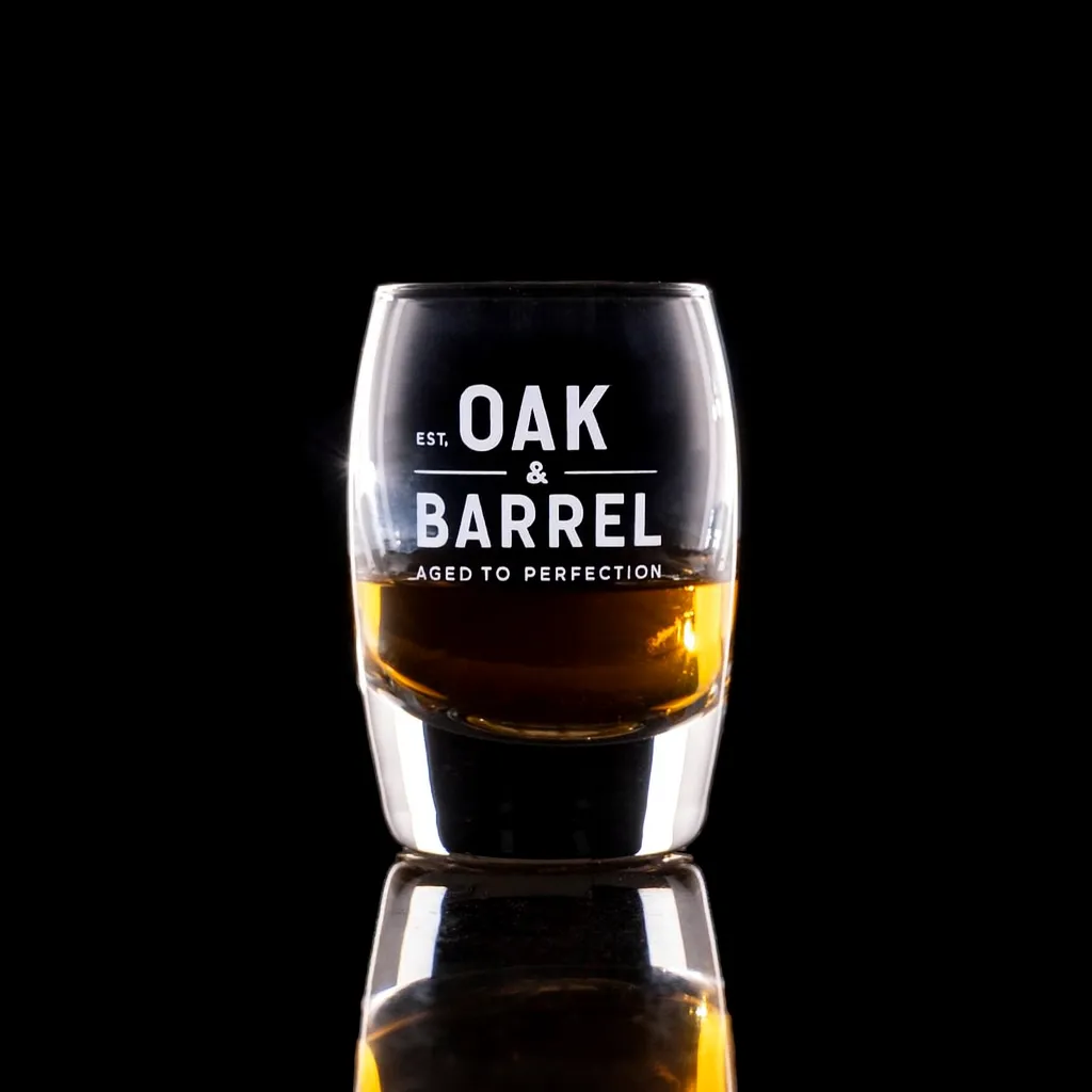 Barrel Dram — custom engraved