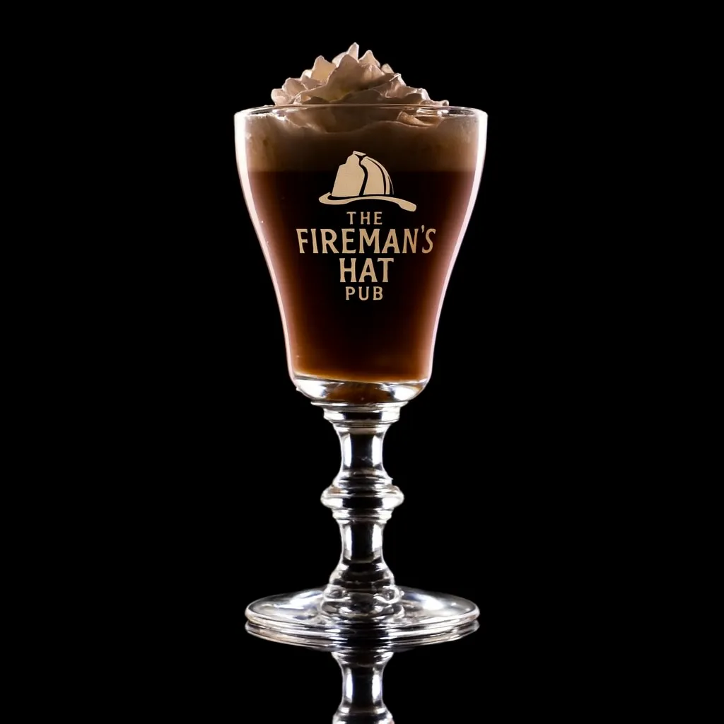 Georgian Irish Coffee — custom engraved