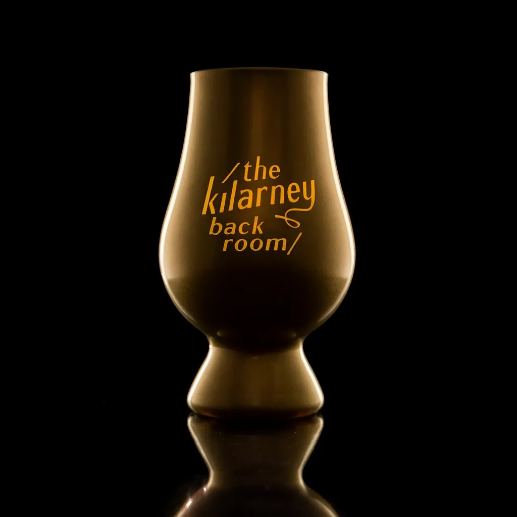 Gold Glencairn Glass — custom engraved