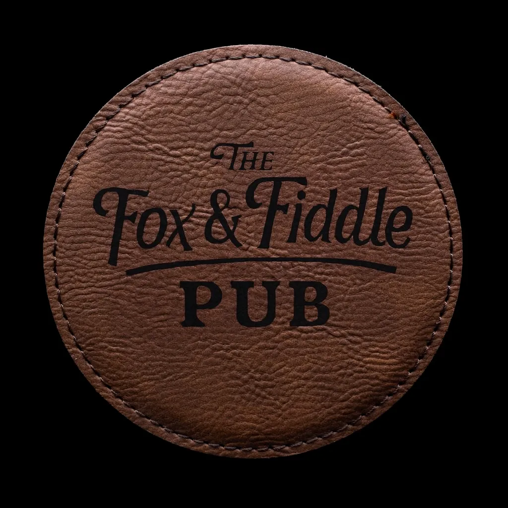 Rum Round Coaster — custom engraved