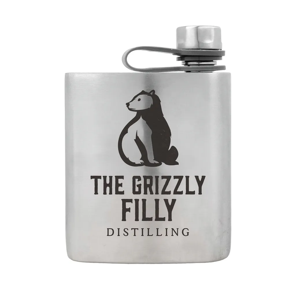 The Wingman Flask — custom engraved